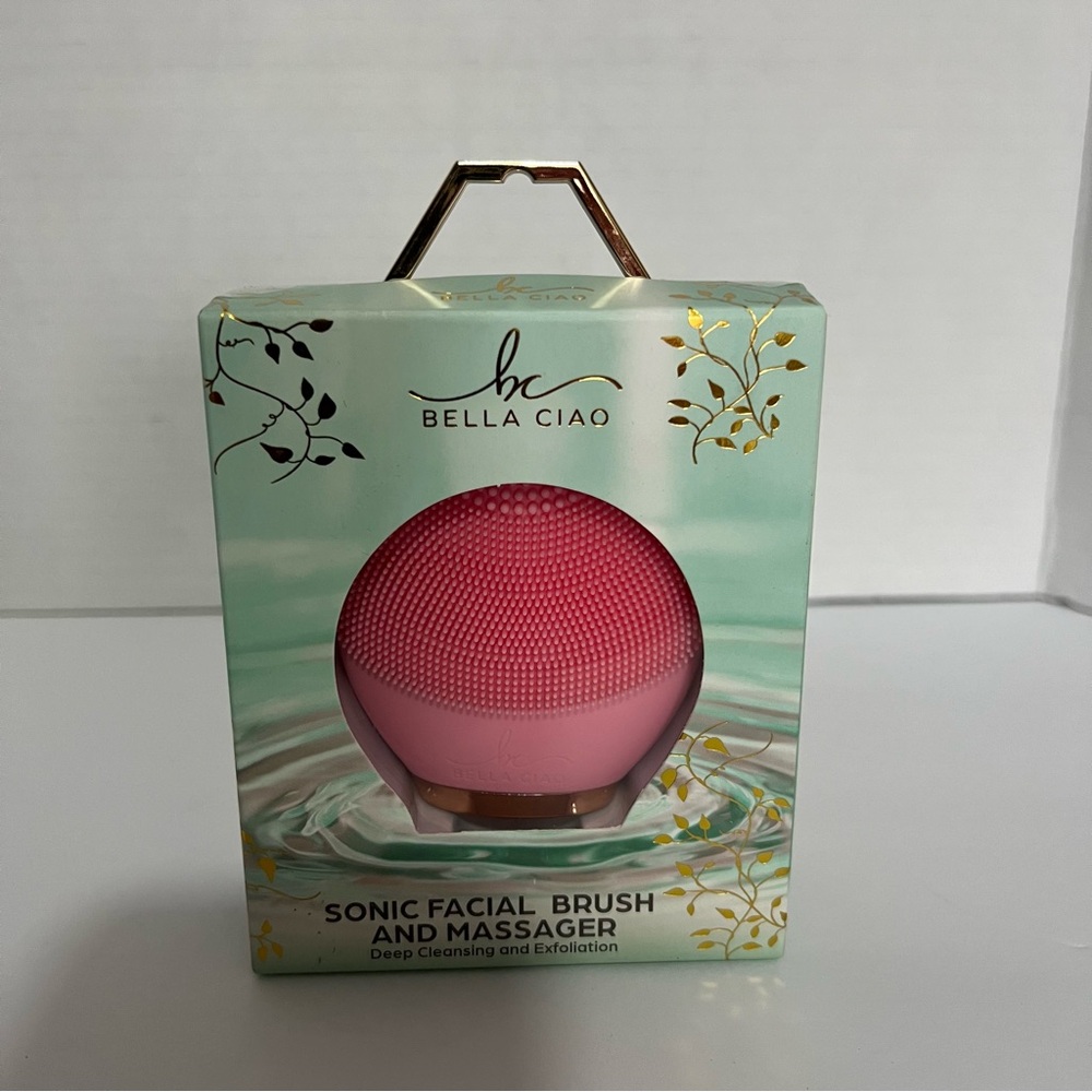 Bella Ciao Sonic Facial Brush And Massager Deep Exfoliation New In‎ Box Sealed